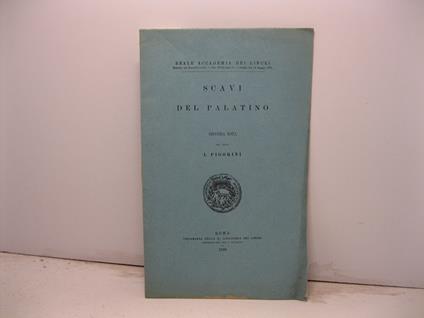 Scavi del Palatino. Seconda nota - L. Pigorini - copertina