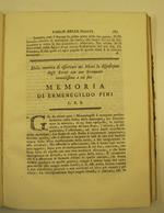 Della maniera di osservare nei monti la disposizione degli strati con uno stromento comodissimo a tal fine. Memoria