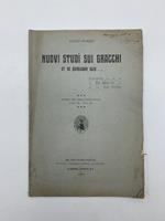 Nuovi studi sui Gracchi et de quibusdam aliis..