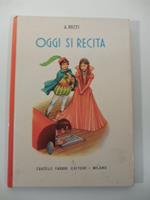 Oggi si recita, commedia a bozzetti per recitazione, Biblioteche dei fanciulli