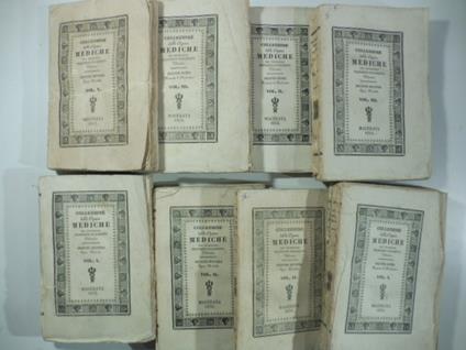 Collezione delle opere mediche del Professore Francesco Puccinotti urbinate. (Sezione prima - seconda) - Francesco Puccinotti - copertina