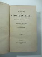 Corso di Storia d'Italia professato nella Regia Universita'