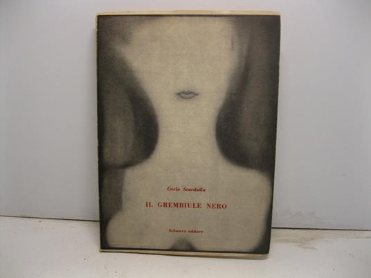 Il grembiule nero. Romanzo - Carlo Scardulla - copertina