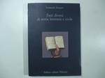 Fatti diversi di storia letteraria e civile