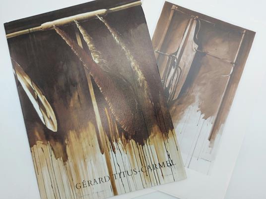 Gerard Titus-Carmel. Galerie Maeght 1979 - Werner Spies - copertina