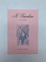 Il Giardino. 29o libretto di mal'aria