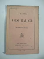 Il ritmo dei versi italiani