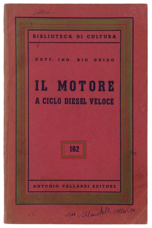 Il Motore A Ciclo Diesel Veloce