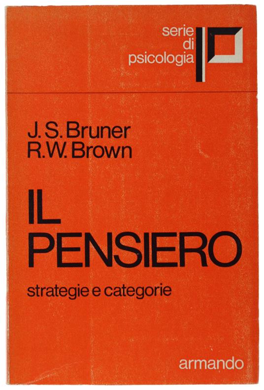 Il Pensiero Strategie E Categorie - copertina
