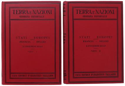 Stati Europei. Parte Prima [Completa In 2 Tomi] : Francia - Stefano Grande - copertina