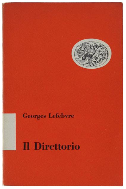 Il Direttorio - Georges Lefebvre - copertina
