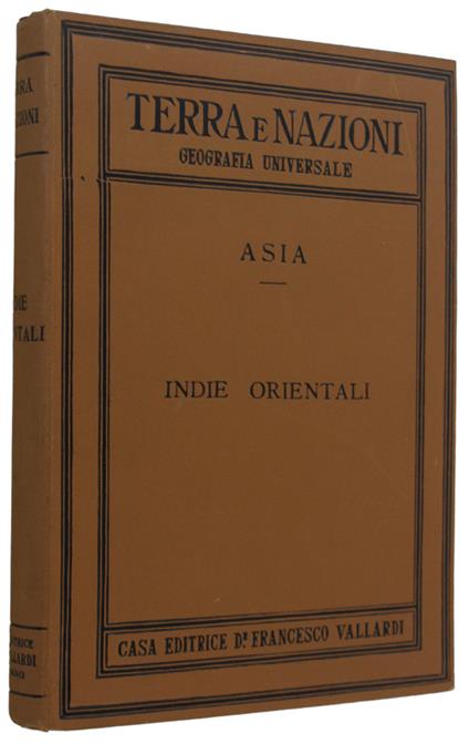 Asia. Le Indie Orientali - Umberto Toschi - copertina