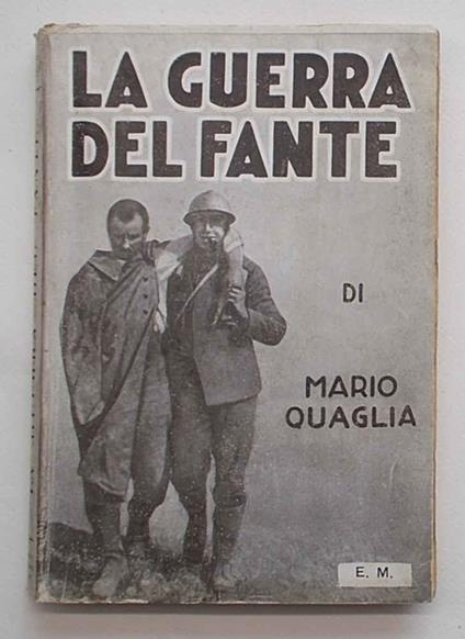 guerra del fante - Mario Quaglia - copertina