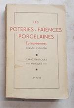 Les poteries - les faiences et les porcelaines Européennes.  (France exceptée). 2e partie