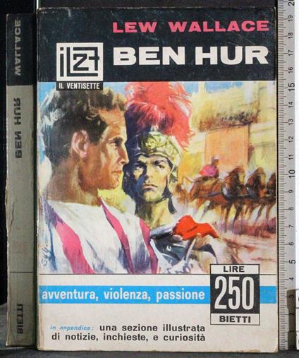Ben Hur - Lew Wallace - copertina