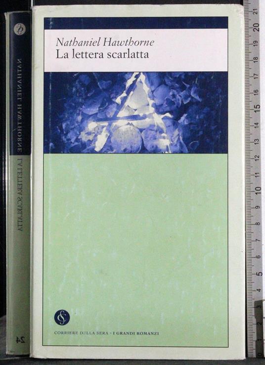 lettera scarlatta - Nathaniel Hawthorne - copertina
