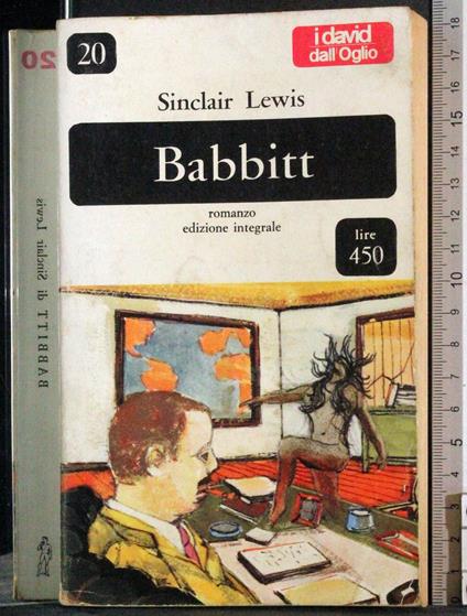 Babbitt - Sinclair Lewis - copertina