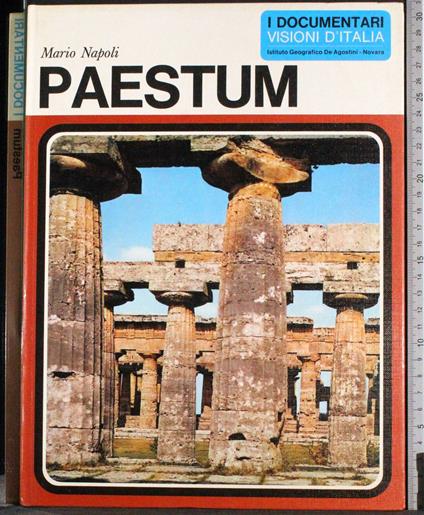 I documentari. Visioni d'Italia. Paestum - Mario Napoli - copertina