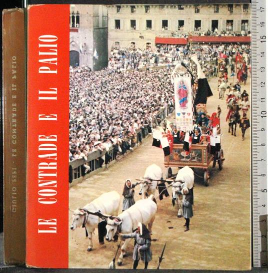 Le contrade e il palio - Giulio Pepi - copertina