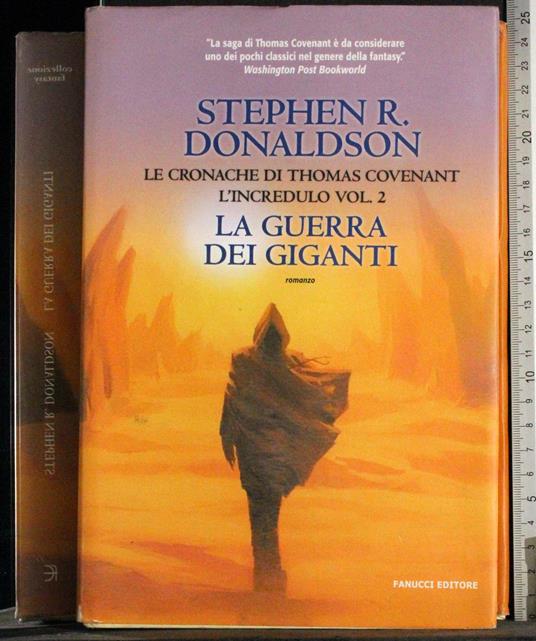 guerra dei giganti - Stephen R. Donaldson - copertina