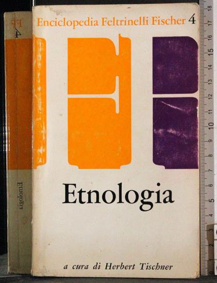 Etnologia - Herbert Tischner - copertina