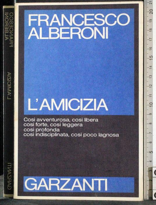 L' amicizia - Francesco Alberoni - copertina