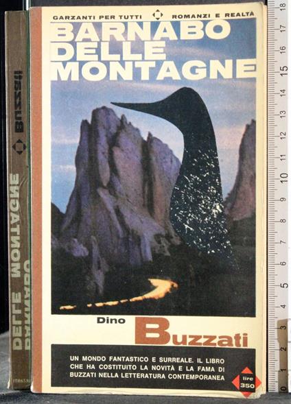 Bernabo delle maontagne - Dino Buzzati - copertina