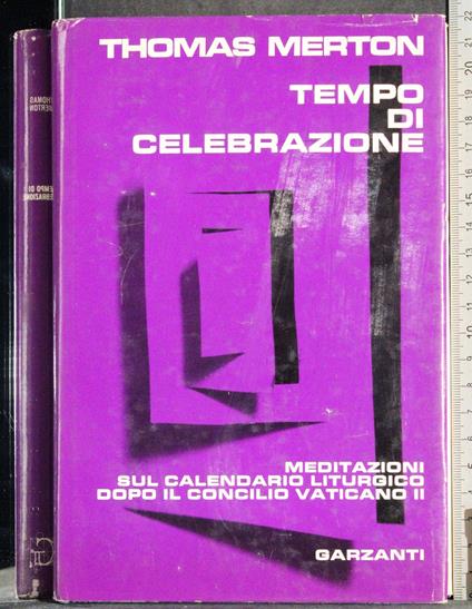 Tempo di celebrazione - Thomas Merton - copertina