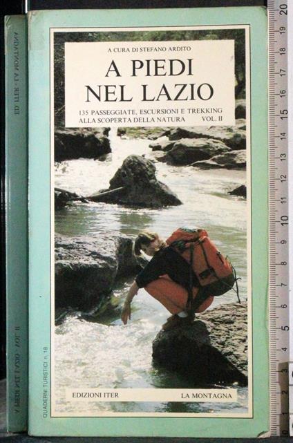 A piedi nel Lazio - Stefano Ardito - copertina