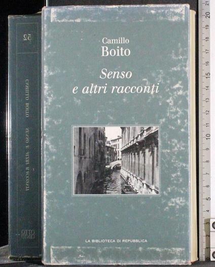 Senso e altri racconti - Camillo Boito - copertina