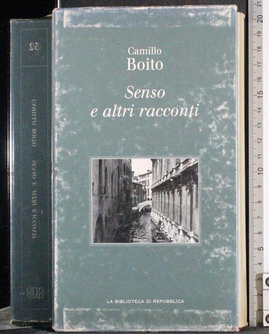 Senso e altri racconti - Camillo Boito - copertina
