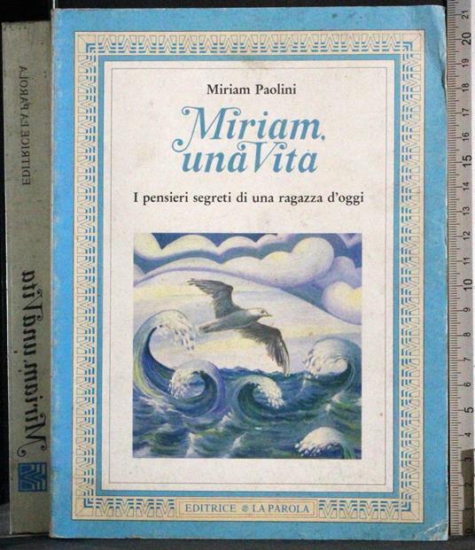 Miriam, una Vita - copertina