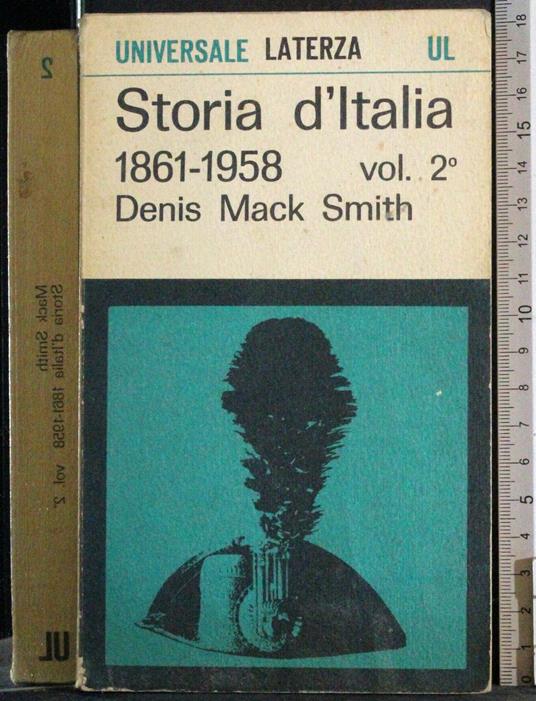 Storia d'Italia 1861-1958. Vol 2 - Denis Mack Smith - copertina