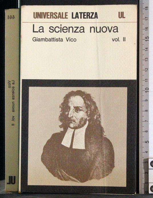 scienza nuova. Vol 2 - Giambattista Vico - copertina