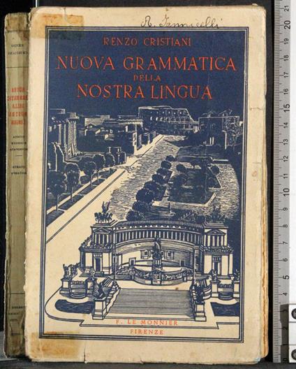 Nuova grammatica della nostra lingua - Enzo Cristiano - copertina