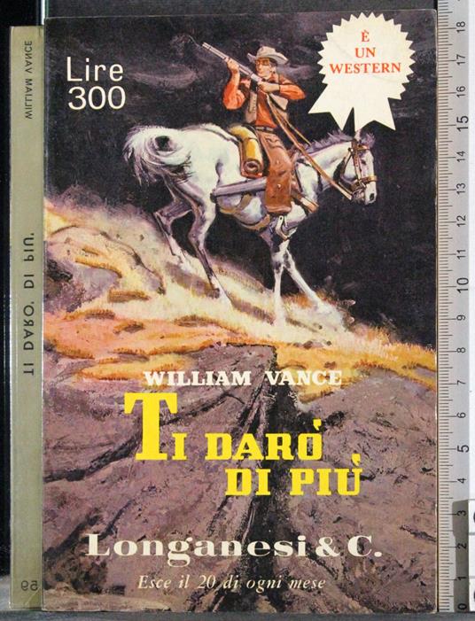 Ti darò di più - William Vance - copertina