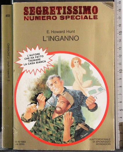 L' inganno - E. Howard Hunt - copertina