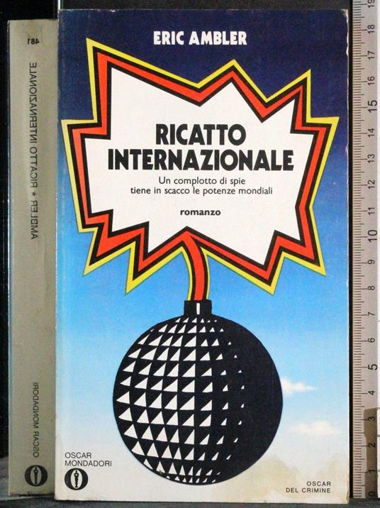 Ricatto internazionale - Eric Ambler - copertina