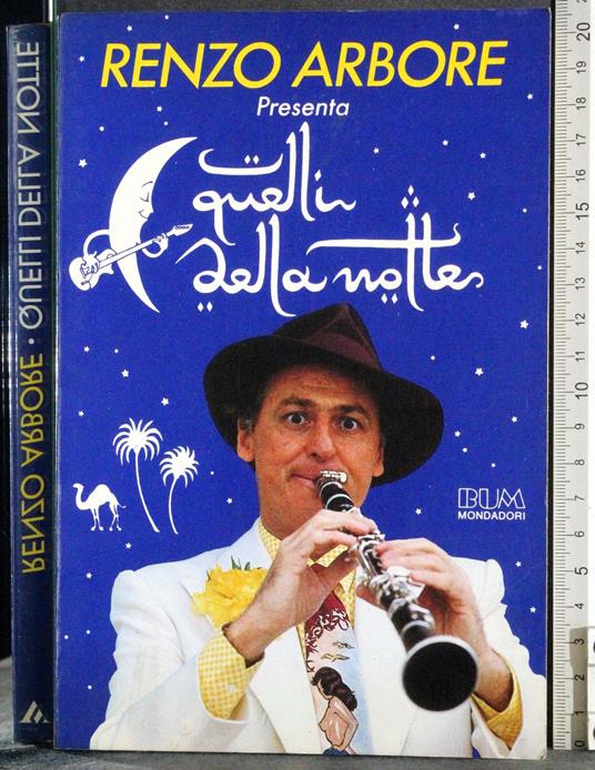 Quelli della notte - Renzo Arbore - copertina