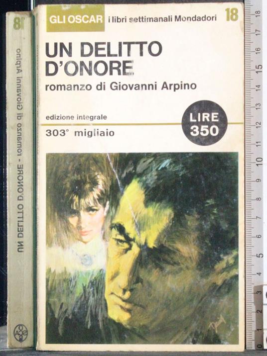 Un delitto d'onore - Giovanni Arpino - copertina
