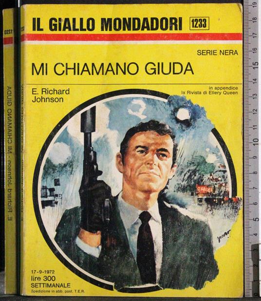 Mi chiamano giuda - Richard Johnson - copertina