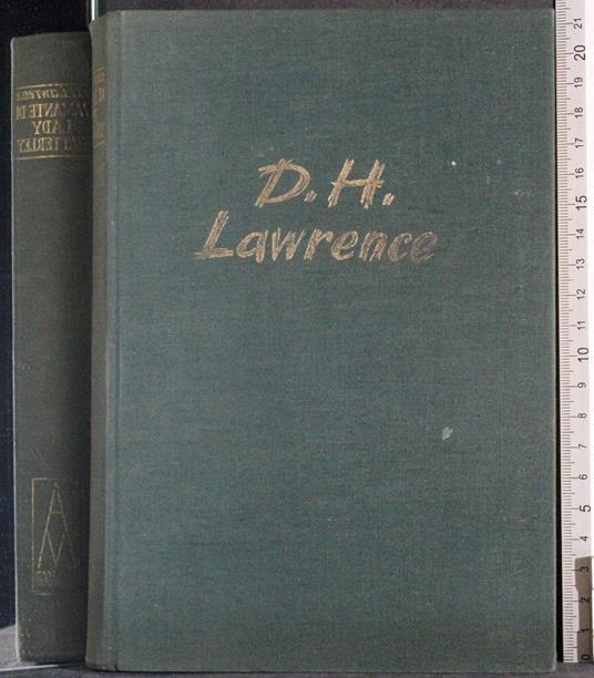 L' amante di Lady Chatterley - David Herbert Lawrence - copertina