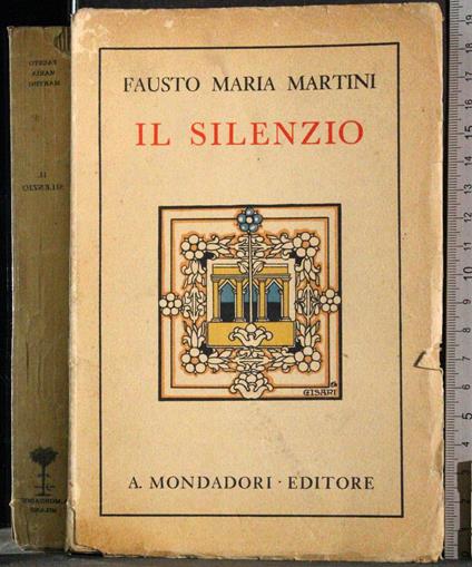 Il silenzio - Fausto M. Martini - copertina