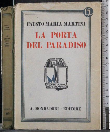 porta del paradiso - Fausto M. Martini - copertina