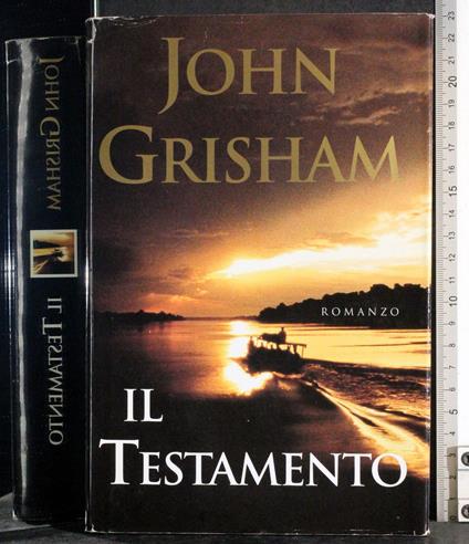 Il Testamento - John Grisham - copertina