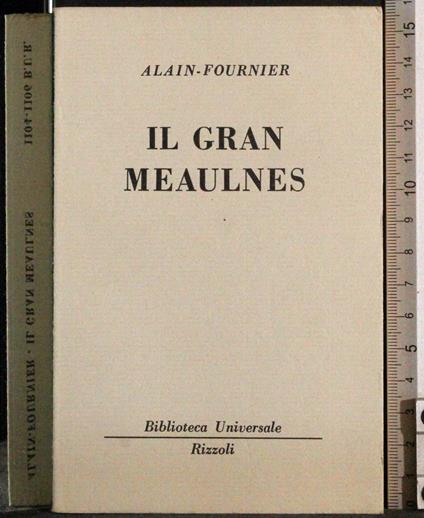 Il gran meaulnes - Henri Alain-Fournier - copertina