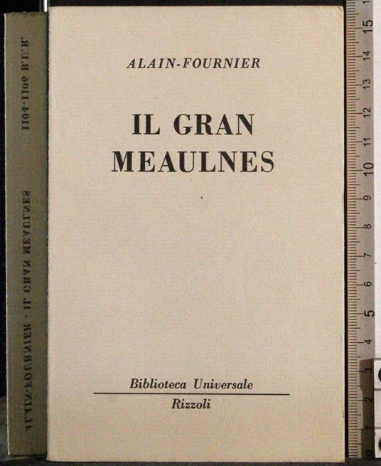 Il gran meaulnes - Henri Alain-Fournier - copertina