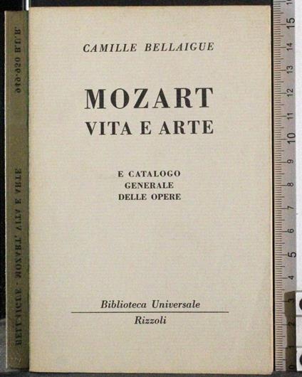 Mozart. Vita e arte - Camille Bellaigue - copertina