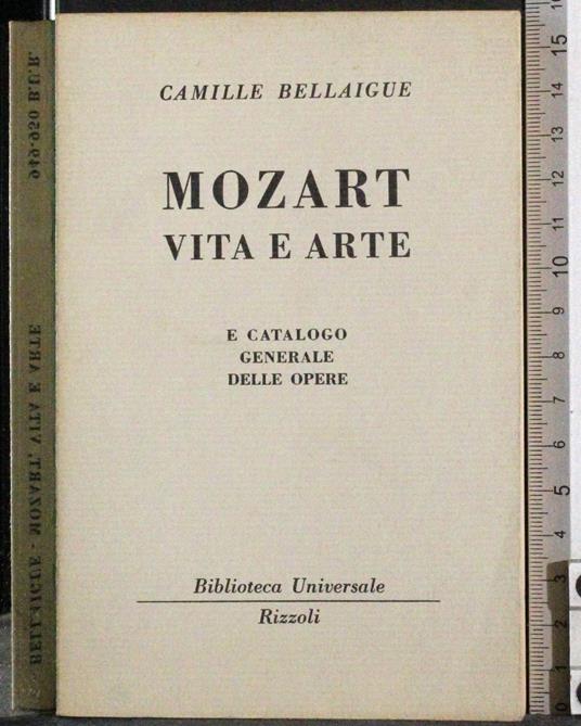 Mozart. Vita e arte - Camille Bellaigue - copertina