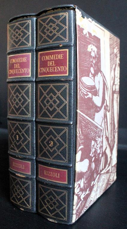 Commedie del Cinquecento. 2 Volumi - Aldo Borlenghi - copertina